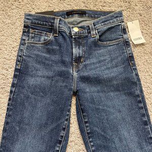 J Brand Selena Mid Rise Crop Boot Jeans Eco Wash Size 26 NWT